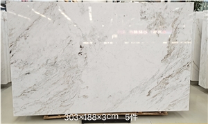 Polished Glorious White Marble For Home Decoration