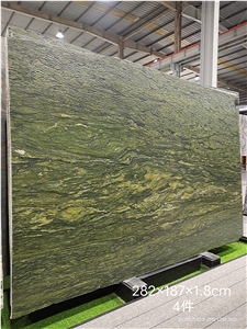 Polished Jasper Green Quartzite For Home Decoration