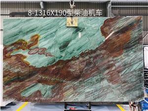 Polished Luso Green Quartzite For Background