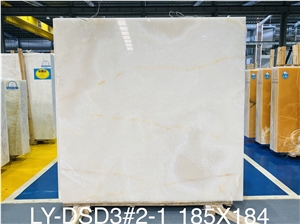 Translucent Of SNOW WHITE ONYX For Wall And Floor.