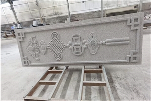 ZGC022 Granite Relief Carving Wall Panels