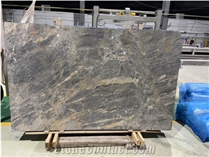 Chinese Rankin Grey Marble Slabs For Interior Decoration