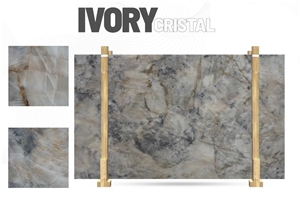 Ivory Crystal Quartzite Quarry