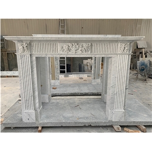Antique Carved Marble Fireplaces, Fireplace Surround For Sale