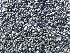 Black Tumbled Pebble Stone Nature Pebble For Landscaping