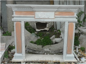 Carved Stone Fireplace Surround Decorative Fireplaces