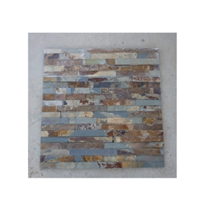 Exterior Rusty Slate Wall Panel For Sale