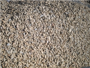 Good Price Yellow Tumbled Pebble Stone For Landscaping