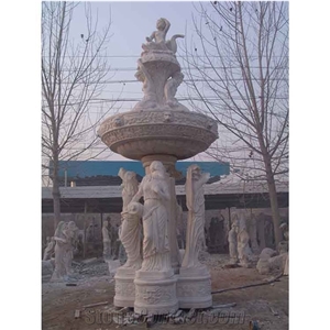 Hot Sale Decoration Marble Fountains Water Fountain Outdoor