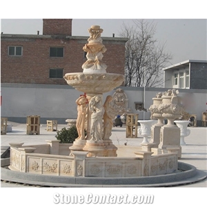 Hot Sale Decoration Marble Fountains Water Fountain Outdoor