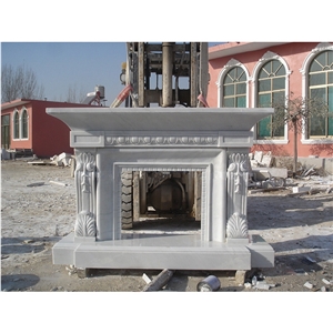 Hot Sale Marble Fireplaces Mantel Surround