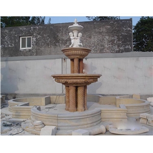 Hot Sale Stone Water Wall Fountain Outdoor Fountain Outdoor