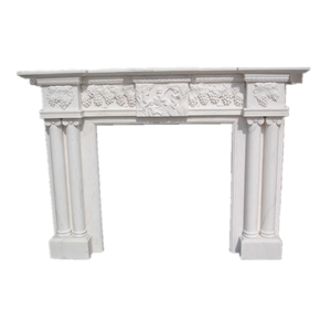 Indoor Sculpture Fireplace Fireplace Surround For Sale