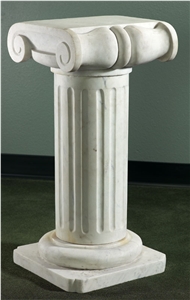 Nature Marble Columns Decorative Roman Column Pillar