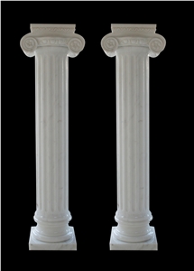 Nature Marble Columns Roman Column For Decorating