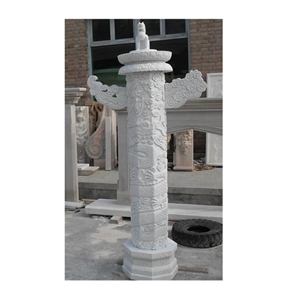 Nature Marble Columns Roman Column For Sale