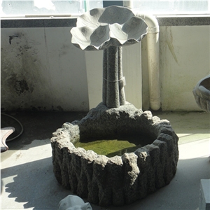Small Modern Style Water Fountain Outdoor For Garden