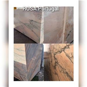 Rosa Portugal Marble Tiles, Marble Slabs