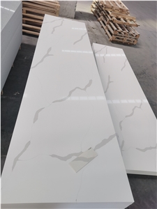 CALACATTA White Quartz Stone Tiles With Good Price