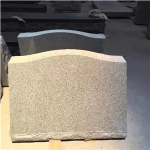 China Grey Slant Upright  Granite American Style Markers