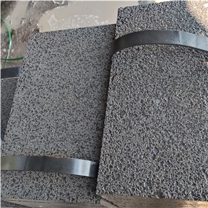 China Porous Black Basalt Tiles
