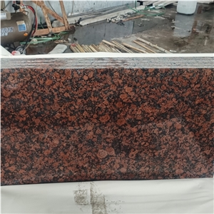 Polished Baltic Red Granite Slabs