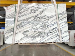 Arabescato Carrara Marble Slab&Tiles For Project