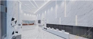 Bianco Carrara Marble Slab&Tiles For House Decoration