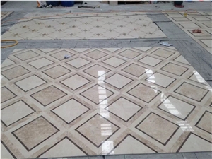 Factory Price Waterjet Medallion For Floor With High Quality