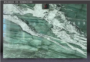 Green Quartzite With White Veins Color Good Color