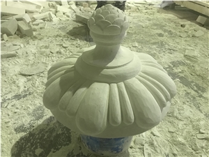 Limestone Pier Caps With High Quality