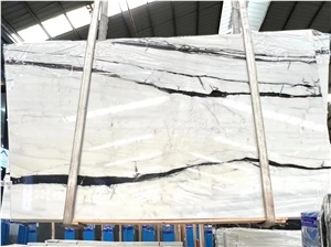 New Arrival Panda White Marble Slabs For Floor&Wall