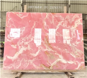 New Arrival Pink Onyx Slab For Home Decoration