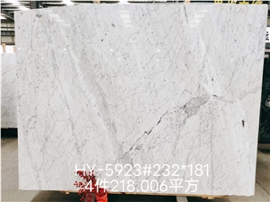 Premium Quality Bianco Carrara Marble Slab&Tiles For House