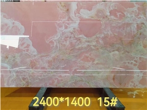 Premium Quality Pink Onyx Slabs For Project