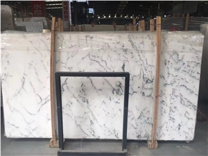 Snowflake White Marble Slab&Tiles For Project