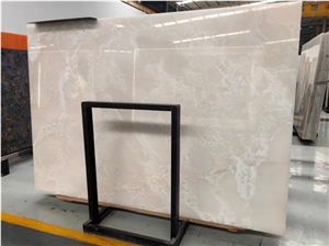 White Onyx Slabs&Tiles For Bathroom Project