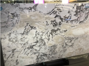 White Polished Marble Fendi White Marble Slabs Floor Tiles