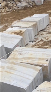 White Wooden Marble Slab&Tiles For Hotel Project