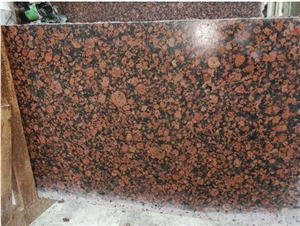 African Red Granite Slab Polished