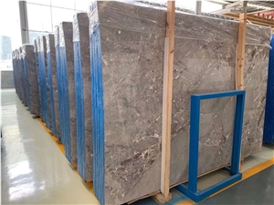 Fish Belly Grey Marble Slabs