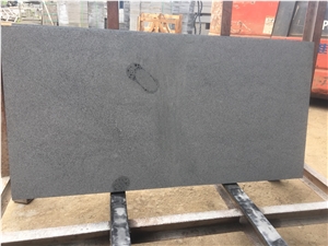 Hainan Black Granite Sawn With Cat Paws Granite From China