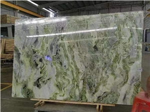 Ice Jade Marble Slab 2400*1200*18Mm
