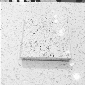 YUANDA Crystal White Engineered Quartz Tiles