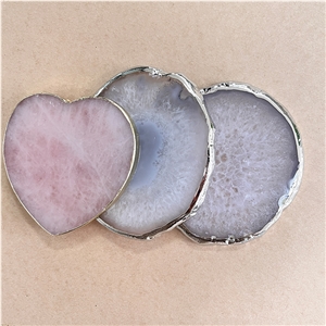 Agate Cup Mat Coasters Tableware Kitchen Accessories Agate Cup Mat Coasters Tableware Kitchen Accessories