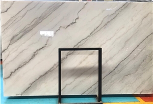 China Natural Guangxi White Marble Slabs