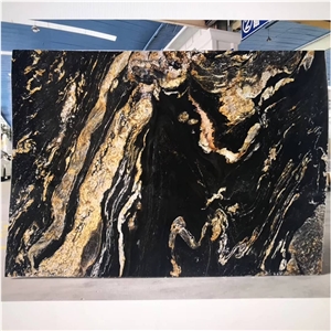 Cosmic Gold Granite Slab