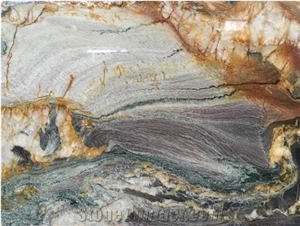 Luxury Macaubas Illusion Quartzite Slabs