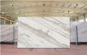 Natural Volakas White Marble Slabs