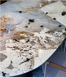 Patagonia Granite Stone Dining Table